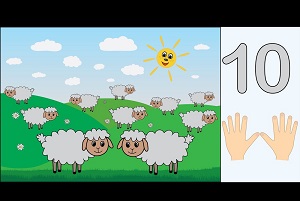 okul öncesi çocuklar için sayıları tanıyalım çalışma sayfaları